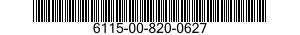 6115-00-820-0627  6115008200627 008200627