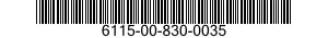 6115-00-830-0035  6115008300035 008300035