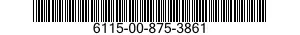 6115-00-875-3861  6115008753861 008753861
