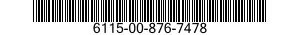 6115-00-876-7478  6115008767478 008767478