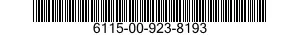 6115-00-923-8193  6115009238193 009238193