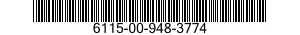 6115-00-948-3774  6115009483774 009483774