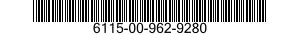 6115-00-962-9280  6115009629280 009629280