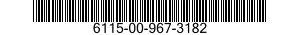 6115-00-967-3182  6115009673182 009673182