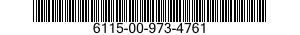 6115-00-973-4761  6115009734761 009734761