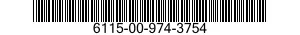 6115-00-974-3754  6115009743754 009743754