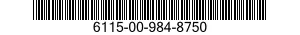 6115-00-984-8750 GENERATOR,ALTERNATING CURRENT 6115009848750 009848750