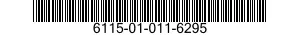 6115-01-011-6295  6115010116295 010116295