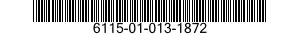 6115-01-013-1872  6115010131872 010131872