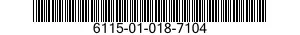 6115-01-018-7104 GENERATOR,ALTERNATING CURRENT-DIRECT CURRENT 6115010187104 010187104
