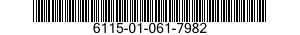 6115-01-061-7982 GENERATOR,ALTERNATING CURRENT 6115010617982 010617982