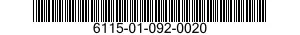 6115-01-092-0020 STATOR,GENERATOR 6115010920020 010920020