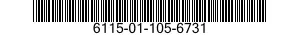 6115-01-105-6731  6115011056731 011056731
