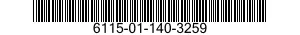 6115-01-140-3259 ROTOR,GENERATOR 6115011403259 011403259