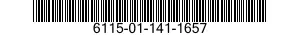 6115-01-141-1657 ROTOR ASSEMBLY 6115011411657 011411657