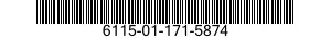 6115-01-171-5874 GENERATOR,ALTERNATING CURRENT 6115011715874 011715874