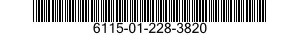 6115-01-228-3820 GENERATOR,ALTERNATING CURRENT 6115012283820 012283820