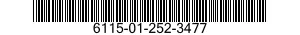 6115-01-252-3477 GENERATOR,ALTERNATING CURRENT 6115012523477 012523477