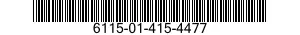 6115-01-415-4477 GENERATOR,ALTERNATING CURRENT 6115014154477 014154477