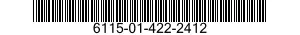 6115-01-422-2412 EXCITER,ARMATURE 6115014222412 014222412