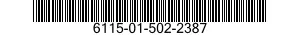 6115-01-502-2387 STATOR,GENERATOR 6115015022387 015022387