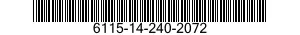 6115-14-240-2072  6115142402072 142402072