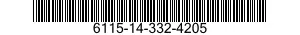 6115-14-332-4205  6115143324205 143324205