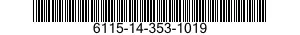 6115-14-353-1019 GENERATOR,ALTERNATING CURRENT 6115143531019 143531019