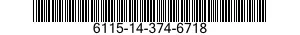 6115-14-374-6718 VIS EXTRACTION,JEU 6115143746718 143746718