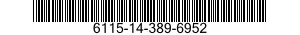 6115-14-389-6952 GENERATOR,ALTERNATING CURRENT 6115143896952 143896952