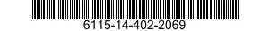 6115-14-402-2069 GENERATOR SET,GASOLINE ENGINE 6115144022069 144022069