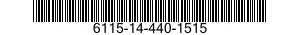 6115-14-440-1515 GENERATOR,ALTERNATING CURRENT 6115144401515 144401515