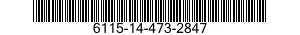 6115-14-473-2847 GENERATOR,ALTERNATING CURRENT-DIRECT CURRENT 6115144732847 144732847