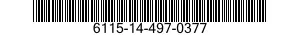 6115-14-497-0377 TUYAU 6115144970377 144970377