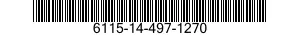 6115-14-497-1270 TUYAU 6115144971270 144971270