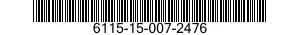 6115-15-007-2476 AUXILIARY SET,ENGINE DRIVEN 6115150072476 150072476