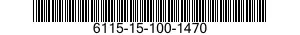 6115-15-100-1470 ELECTRONIC COMPONENTS ASSEMBLY 6115151001470 151001470