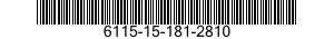 6115-15-181-2810 GENERATOR,ALTERNATING CURRENT 6115151812810 151812810