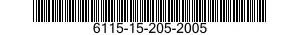 6115-15-205-2005 GENERATOR,ALTERNATING CURRENT 6115152052005 152052005