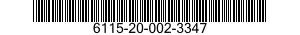 6115-20-002-3347 GENERATOR SET,DIESEL ENGINE 6115200023347 200023347