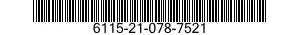 6115-21-078-7521  6115210787521 210787521