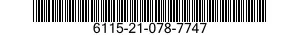 6115-21-078-7747  6115210787747 210787747