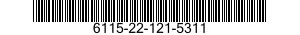 6115-22-121-5311 HOSE 6115221215311 221215311