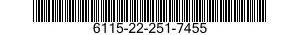 6115-22-251-7455 RESISTOR,FIXED 6115222517455 222517455