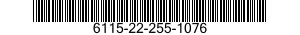 6115-22-255-1076  6115222551076 222551076