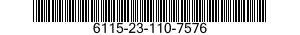 6115-23-110-7576 GENERATOR,ALTERNATING CURRENT-DIRECT CURRENT 6115231107576 231107576