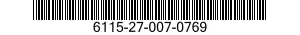 6115-27-007-0769 ADAPTER,GENERATOR TO AIR DUCT 6115270070769 270070769