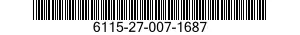 6115-27-007-1687 GENERATOR SET,DIESEL ENGINE 6115270071687 270071687