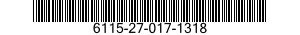 6115-27-017-1318 TAVAN, JENERATOR KA 6115270171318 270171318