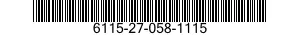 6115-27-058-1115 GENERATOR SET,DIESEL ENGINE 6115270581115 270581115